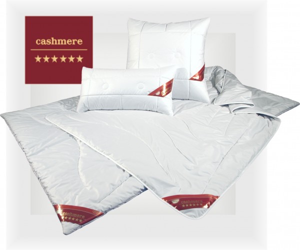 Cashmere Steppdecke TRIO-Warm - Garanta Natur -