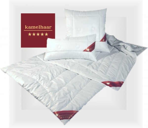 Kamelhaar Steppdecke TRIO-Warm - Garanta Natur -
